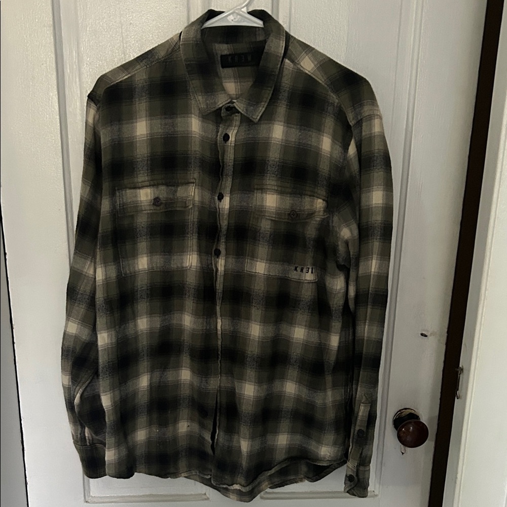 KREW Plaid Flannel Shirt